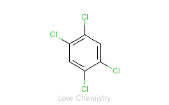 CAS:95-94-3_1,2,4,5-四氯苯的分子结构