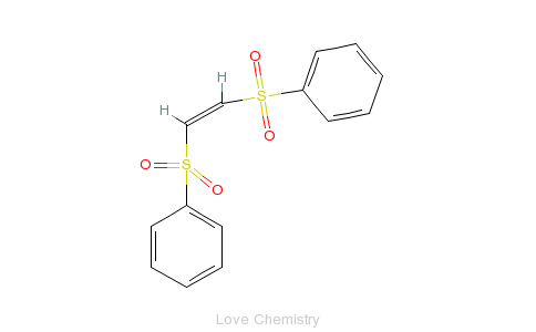 cas:963-15-5_顺-1,2-二(苯砜)乙烯的分子结构