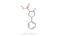 CAS:96314-26-0_反-4-苯基-L-脯氨酸的分子结构
