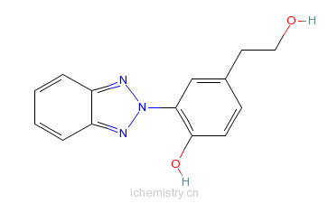 CAS:96549-95-0_3-(2H-苯并三唑-2-基)-4-羟基苯乙醇的分子结构
