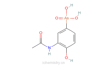 CAS:97-44-9_乙酰胂胺的分子结构