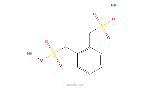 CAS:97187-28-5_1,2-苯二甲磺酸二钠盐的分子结构