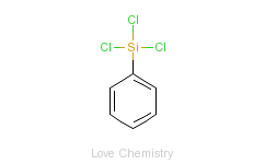 CAS:98-13-5_苯基三氯硅烷的分子结构