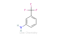 CAS:98-16-8_间氨基三氟甲苯的分子结构