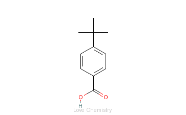CAS:98-73-7_对叔丁基苯甲酸的分子结构