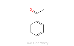 CAS:98-86-2_苯乙酮的分子结构