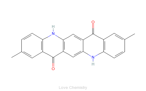 CAS:980-26-7_颜料红122的分子结构