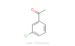 CAS:99-02-5_3-氯苯乙酮的分子结构