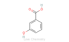 CAS:99-06-9_间羟基苯甲酸的分子结构