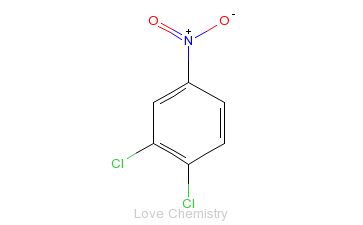CAS:99-54-7_3,4-二氯硝基苯的分子结构