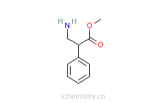 CAS:99092-02-1_2-苯基-3-氨基丙酸甲酯的分子结构