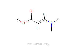 CAS:999-59-7_N,N-二甲氨基丙烯酸甲酯的分子结构