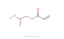 CAS:999-61-1_2-丙烯酸-2-羟基丙基酯的分子结构
