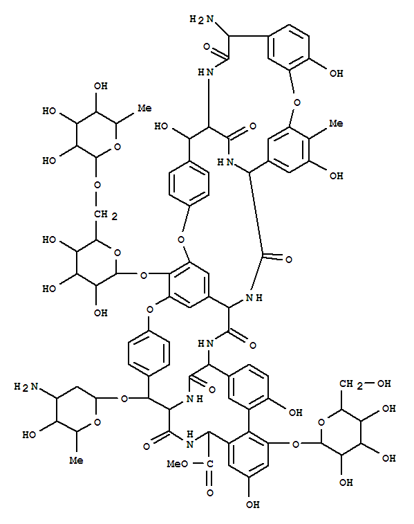 CAS:1405-59-0的分子结构