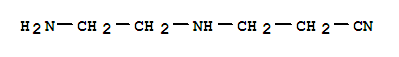 CAS:25609-52-3_3-[(2-氨乙基)氨基]丙腈均聚合物的分子结构