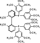 CAS:256390-47-3_(R)-(+)-2,2-Bis[di(3,4,5-trimethoxyphenyl)phosphino]-6,6-dimethoxy-1,1-biphenylķӽṹ