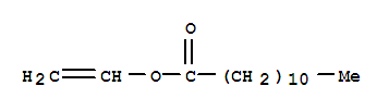 CAS:26354-30-3_十二酸乙烯酯与乙酸乙烯酯的聚合物的分子结构