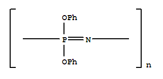 CAS:28212-48-8_聚(二(苯氧基)偶磷氮烯)的分子结构