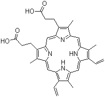 CAS:553-12-8_原卟啉的分子结构