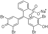 CAS:62625-28-9_溴酚蓝钠盐的分子结构