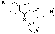 CAS:84903-82-2_去乙酰-O-去甲基地尔硫卓的分子结构