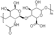CAS:9004-61-9_透明质酸的分子结构