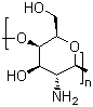 CAS:9012-76-4_壳聚糖的分子结构