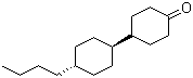 CAS:92413-47-3_反式-4-(反式-4-丁基环己基)环己酮的分子结构