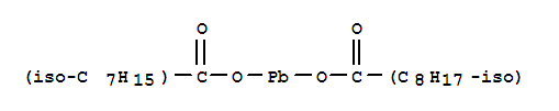 CAS:94246-84-1_(异壬酸-O)(异辛酸-O)铅的分子结构