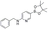 CAS:1073354-27-4_6-(а)-3-ƵĴ, 95%Ӣ:6-(Benzylamino)pyridine-3-boronic acid pinacol ester, 95%ķӽṹ
