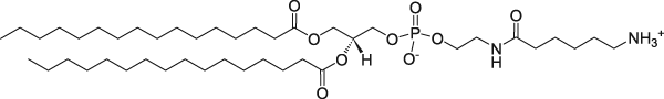 CAS:115288-21-6_1,2-Dipalmitoyl-sn-Glycero-3-Phosphoethanolamine-N-(hexanoylamine)ķӽṹ