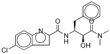 CAS:186392-40-5_5-CHLORO-N-[(1S,2R)-3-(DIMETHYLAMINO)-2-HYDROXY-3-OXO-1-(PHENYLMETHYL)PROPYL]-1H-INDOLE-2-CARBOXAMIDEķӽṹ
