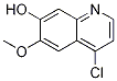 CAS:205448-31-3_4-CHLORO-6-METHOXYQUINOLIN-7-OLķӽṹ