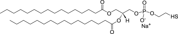 CAS:474923-39-2_1,2-Dipalmitoyl-sn-Glycero-3-Phosphothioethanol (Sodium Salt)ķӽṹ