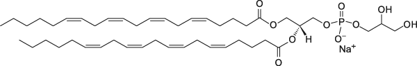 CAS:474943-21-0_1,2-diarachidonoyl-sn-glycero-3-[phospho-rac-(1-glycerol)] (sodium salt)ķӽṹ
