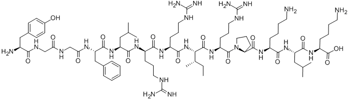 CAS:75921-87-8_(D-ARG6)-DYNORPHIN A (1-13)ķӽṹ