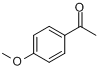 CAS:100-06-1_对甲氧基苯乙酮的分子结构