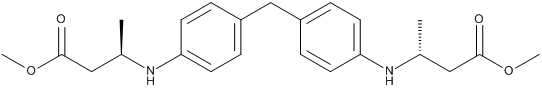 CAS:10029-24-0_N,N'-(亚甲基二-4,1-亚苯基)双(2-甲基-&beta的分子结构