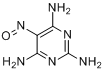 CAS:1006-23-1_5-亚硝基-2,4,6-三氨基嘧啶的分子结构