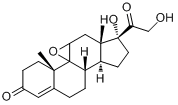CAS:10072-97-6_9,11-环氧孕甾-4-烯-17&alpha的分子结构