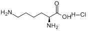 CAS:10098-89-2_盐酸赖氨酸的分子结构