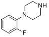CAS:1011-15-0_1-(2-氟苯基)哌嗪的分子结构