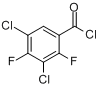 CAS:101513-72-8_3,5-二氯-2,4-二氟苯甲酰氯的分子结构