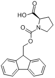 CAS:101555-62-8_Fmoc-D-脯氨酸的分子结构