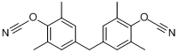 CAS:101657-77-6_4,4'-亚甲双(2,6-二甲基苯基氰酸酯)的分子结构