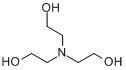 CAS:102-71-6_三乙醇胺的分子结构