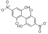 CAS:10331-57-4_双硝氯酚联硝氯酚的分子结构