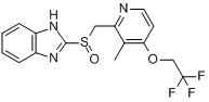 CAS:103577-45-3_兰索拉唑的分子结构