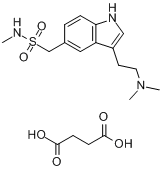 CAS:103628-48-4_琥珀酸舒马曲坦的分子结构