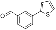 CAS:103668-99-1_3-(2-噻吩基)苯甲醛的分子结构